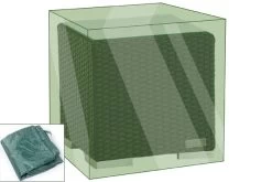 OUTFLEXX Standard Abdeckhaube Für Beistelltisch, 42x42x38 Cm, Grün