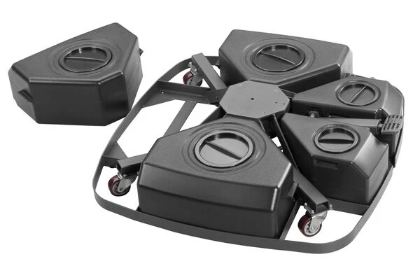 Schneider® SCHNEIDER Schirmständer Für Ampelschirme, Anthrazit, Bis Ca. 110kg Befüllbar, Fahrbar 5 Schneider® SCHNEIDER Schirmständer Für Ampelschirme, Anthrazit, Bis Ca. 110kg Befüllbar, Fahrbar – Bild 3