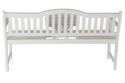 VILLANA Gartenbank, Weiß, Akazienholz, 152 X 59 X 86 Cm, 2-3 Personen, Klapptisch-Funktion 18 VILLANA Gartenbank, Weiß, Akazienholz, 152 X 59 X 86 Cm, 2-3 Personen, Klapptisch-Funktion -Gartenmöbel Geschäft 3 13851.jpg