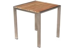 OUTFLEXX 2er-Set Rollliege, Silber, Edelstahl/Teak, 212x71x36 Cm, Mit Beistelltisch 45x45cm -Gartenmöbel Geschäft 3 14170.jpg
