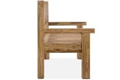 OUTFLEXX Gartenbank, Natur, Recyceltes FSC®-Teakholz, 160x73cm, Mit Rücken- Und Armlehnen, Rustikal Gebürstet 12 OUTFLEXX Gartenbank, Natur, Recyceltes FSC®-Teakholz, 160x73cm, Mit Rücken- Und Armlehnen, Rustikal Gebürstet -Gartenmöbel Geschäft 3 15859.jpg