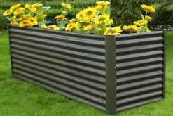 OUTFLEXX Set Hochbeet Mit Erweiterungsmodul, Anthrazit, Zincalume, 120+80cm -Gartenmöbel Geschäft 3 16093.jpg