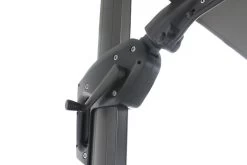 OUTFLEXX Ampelschirm, Anthrazit, Pulverbesch. Aluminium, 300x300 Cm, Inkl. Plattenständer, Twist-Funktion -Gartenmöbel Geschäft 3 16109.jpg