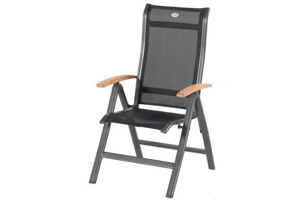 HARTMAN Alice Esstischgruppe, Xerix/natur, Alu/FSC-Teak, 4x4 Textilen, 6 Multipositionssessel, 170x170cm 5 HARTMAN Alice Esstischgruppe, Xerix/natur, Alu/FSC-Teak, 4x4 Textilen, 6 Multipositionssessel, 170x170cm – Bild 3