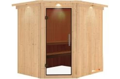 KARIBU Systemsauna Siirin, Fichtenholz 68mm, Eckeinstieg, Ca. 3m² 14 KARIBU Systemsauna Siirin, Fichtenholz 68mm, Eckeinstieg, Ca. 3m² -Gartenmöbel Geschäft 3 18413 21.jpg