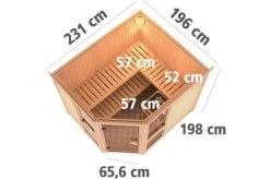 KARIBU Systemsauna Amelia 3, Fichtenholz 68mm, Eckeinstieg, Ca. 4,2m² -Gartenmöbel Geschäft 3 18433 3.jpg