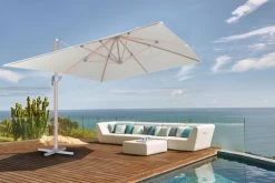 OUTFLEXX Ampelschirm, Creme, Aluminium In Holzoptik, 400x300cm, Inkl. Plattenständer -Gartenmöbel Geschäft 3 18511.jpg