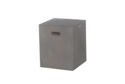 OUTFLEXXHocker, Grau, Faserzement, 35 X 35 X 46 Cm Glatte Oberfläche, Würfeldesign, Mit Griffmulden -Gartenmöbel Geschäft 3 18580.jpg