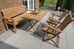 Ploß Zweisitzer Landhausbank York, Premium-Teak, Natur, 120x64x95 Cm -Gartenmöbel Geschäft 3 18981.jpg