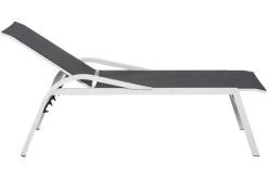 SIENA GARDEN Milos Stapelliege, Aluminium/Ranotex, 194 X 64 X 48 Cm -Gartenmöbel Geschäft 3 19582 3.jpg