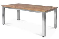 STERN Cardiff Esstischgruppe, Silber/taupe, Edelstahl/Teak, Tisch 200/260 X 100 Cm, 6 Multipositionssessel -Gartenmöbel Geschäft 3 19705.jpg