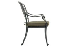 HARTMAN Amalfi Diningsessel, Dunkelgrün, Alu-Guss, Inkl. Polster -Gartenmöbel Geschäft 3 20136.jpg
