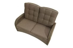 Ploß Rabida Comfort Dining / Lounge 2-Sitzer Sofa, Champagner-meliert, Polyrattan, 148x85x112 Cm, Verstellbar -Gartenmöbel Geschäft 3 20163.jpg