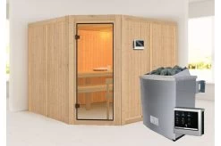KARIBU Sauna Ystad, Fichtenholz 68 Mm, Eckeinstieg, Ca. 5,3m² -Gartenmöbel Geschäft 3 20247 3.jpg