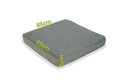 OUTFLEXX Sitzkissen, Grau, Olefin, 45x45x5cm, Für Anok Sessel 20302, Waschbar -Gartenmöbel Geschäft 3 20303.jpg