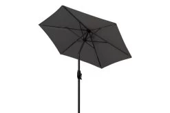 DOPPLER Basic Lift Neo Mittelstockschirm, Anthrazit, Alu/Polyester, Ø180 Cm, Mit Kurbel, Höhenverstellbar -Gartenmöbel Geschäft 3 22349.jpg