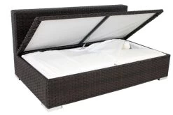 OUTFLEXX 2-Sitzer Mittelelement, Braun, Polyrattan, 140x85x70cm, Inkl. Polster, Wasserfeste Kissenbox 8 OUTFLEXX 2-Sitzer Mittelelement, Braun, Polyrattan, 140x85x70cm, Inkl. Polster, Wasserfeste Kissenbox -Gartenmöbel Geschäft 3 2393 16 BOX.jpg