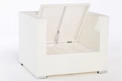 OUTFLEXX Sessel, Weiß, Polyrattan, Inkl. Polster Und Kissen, Wasserfeste Kissenbox -Gartenmöbel Geschäft 3 2511 7 BOX.jpg