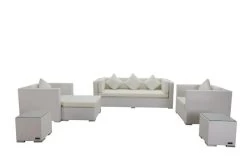 OUTFLEXX Loungemöbel-Set, Weiß, Polyrattan, Für 6 Personen, Wasserfeste Kissenbox -Gartenmöbel Geschäft 3 7174 BOX A.jpg