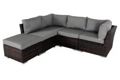 OUTFLEXX Loungemöbel, Polyrattan, Braun Marmoriert, Inkl. Abdeckhaube, Ersatzbezug, Wasserfeste Kissenbox -Gartenmöbel Geschäft 3 7759 BOX X 1.jpg
