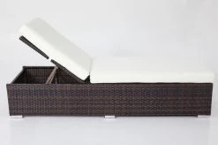 OUTFLEXX 2er-Set Sonnenliegen, Braun Marmoriert, Polyrattan, Je 200x70x45cm, Mit Beistelltisch 10 OUTFLEXX 2er-Set Sonnenliegen, Braun Marmoriert, Polyrattan, Je 200x70x45cm, Mit Beistelltisch -Gartenmöbel Geschäft 3 7761.jpg