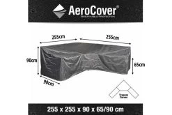 AeroCover Schutzhülle In L-Form Für Lounge Sets, Mit Trapez-Ecke, 255 X 255 X 90 X 65/90 Cm -Gartenmöbel Geschäft 4 13012.jpg