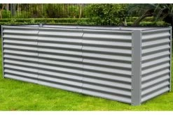 OUTFLEXX Set Hochbeet Mit Erweiterungsmodul, Silber, Zincalume, 180+80cm -Gartenmöbel Geschäft 4 16092.jpg