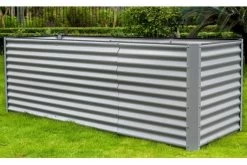 OUTFLEXX Set Hochbeet Mit Erweiterungsmodul, Silber, Zincalume, 120+80cm -Gartenmöbel Geschäft 4 16094.jpg