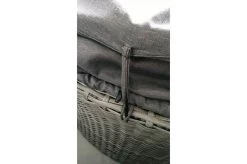 OUTFLEXX Sonneninsel, Grau, Polyrattan, Halbrund, 193 X 104 X 74 Cm, Hocker Drehbar, Dach Klappbar 17 OUTFLEXX Sonneninsel, Grau, Polyrattan, Halbrund, 193 X 104 X 74 Cm, Hocker Drehbar, Dach Klappbar -Gartenmöbel Geschäft 4 16110.jpg