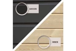 KARIBU Gartenhaus Northeim 4, Fichtenholz 38 Mm, Pultdach -Gartenmöbel Geschäft 4 18027 14.jpg