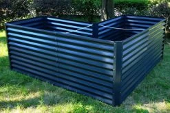 OUTFLEXX Eck-Hochbeet, Anthrazit, Zincalume, 210x210x90x84cm -Gartenmöbel Geschäft 4 18170.jpg