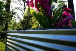 OUTFLEXX Eck-Hochbeet, Silber, Zincalume, 270x270x90x84cm -Gartenmöbel Geschäft 4 18173.jpg