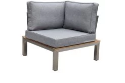 OUTFLEXX Loungemöbel, Silber/grau, Edelstahl/FSC-Teakholz/Textil, Für 4 Personen, Inkl. Beistelltisch -Gartenmöbel Geschäft 4 18296.jpg
