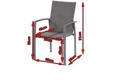 HARTMAN Canterbury Diningsessel, Xerix/mix-anthrazit, Alu/Textilene, 58x68x91cm -Gartenmöbel Geschäft 4 18753.jpg