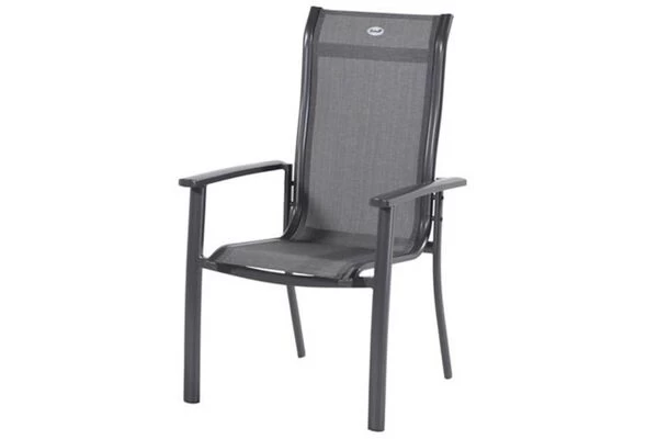 HARTMAN Sondermodell Yasmani/Alice Comfort Esstischgruppe, Xerix, Alu/Teakholz, 240x100cm, 6 Stapel-, 2 Multipositionssessel 6 HARTMAN Sondermodell Yasmani/Alice Comfort Esstischgruppe, Xerix, Alu/Teakholz, 240x100cm, 6 Stapel-, 2 Multipositionssessel – Bild 4