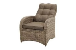 Ploß Rabida Comfort Dining / Lounge Sessel, Champagner-meliert, Polyrattan, 73x85x112 Cm, Verstellbar -Gartenmöbel Geschäft 4 20162.jpg