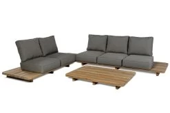 OUTFLEXX Loungemöbel, Natur, Recycled FSC®-Teak, 5 Sitzplätze, Inkl. Kissen -Gartenmöbel Geschäft 4 20304.jpg