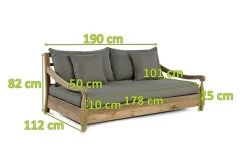 OUTFLEXX Sofa, Natur, Recycled FSC®-Teak, 190x112x82cm 2 Sitzer, Inkl. Kissen, Mit Armlehnen -Gartenmöbel Geschäft 4 20310.jpg