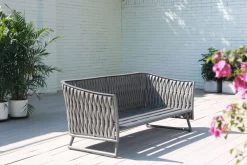 OUTFLEXX Oranger Blossom Lounge-Set, Anthrazit, Alu/XL Geflecht, 4-teilig, Inkl. Sitz- Und Rückenkissen, Tisch 120 X 70 X 42 Cm -Gartenmöbel Geschäft 4 20569.jpg