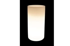 8-SEASONS Shining Elegant Pot XLPflanzgefäß, Weiß, Polyethylen, 39x78cm, Indoor & Outdoor, Inkl. LED-Glühbirne -Gartenmöbel Geschäft 4 20889 4.jpg