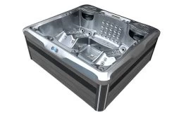 Outtech Steel Art Cetus Whirlpool, Grau/schwarz, 228x214x93 Cm / 1000L, 4 Pers., LED Corner Light, LCD Balboa Anzeige, WIFI READY 20 Outtech Steel Art Cetus Whirlpool, Grau/schwarz, 228x214x93 Cm / 1000L, 4 Pers., LED Corner Light, LCD Balboa Anzeige, WIFI READY -Gartenmöbel Geschäft 4 21290.jpg