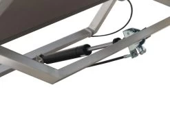 OUTFLEXX Rollliege, Taupe, Edelstahl/Textilene, Verstellbare Rückenlehne, 212x71x36cm -Gartenmöbel Geschäft 4 7100 4.jpg