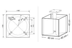 Schneider® SCHNEIDER Universal-Bodenanker Für Sonnenschirme, Silber, Stahl Verzinkt, 28 X 28 X 45 Cm -Gartenmöbel Geschäft 5 13775.jpg