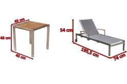 OUTFLEXX 2er-Set Sonnenliegen, Silber, Edelstahl/Teak, 195,5x74x35cm, Mit Beistelltisch 45x45cm -Gartenmöbel Geschäft 5 14166.jpg