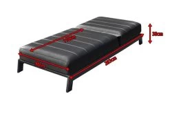 OUTFLEXX Bite Loungeliege, Sooty, Alu/Sunbrella, 203 X 90 X 38 Cm, 4-fach Verstellbar -Gartenmöbel Geschäft 5 16081.jpg