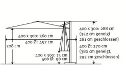 Schneider® SCHNEIDER Rhodos Grande Ampelschirm, Anthrazit, Rechteckig, 400 X 300 Cm -Gartenmöbel Geschäft 5 16607.jpg