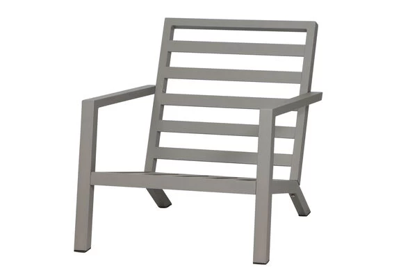 SIENA GARDEN Belia Loungesessel, Matt-silber, Aluminium, 79x91x81 Cm, Inkl. Polster Dunkelgrau 7 SIENA GARDEN Belia Loungesessel, Matt-silber, Aluminium, 79x91x81 Cm, Inkl. Polster Dunkelgrau – Bild 5