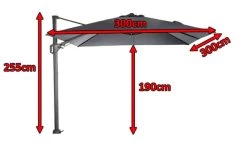 SIENA GARDEN Ampelschirm Sunset N+, Athrazit, Alu/Textil, Ca. 300x300 Cm -Gartenmöbel Geschäft 5 17164 1.jpg