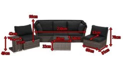 Ploß Rocking Loungeset, Grau/braun-meliert, Polyrattan, 5-6 Personen, Inkl. Sonnendach -Gartenmöbel Geschäft 5 18220.jpg
