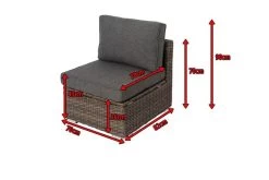 OUTFLEXX Mittelelement, Grau, Polyrattan, 70 X 82 X 70 Cm, Verstellbare Sitzfläche, Wasserfeste Kissenbox -Gartenmöbel Geschäft 5 18362 3 BOX.jpg